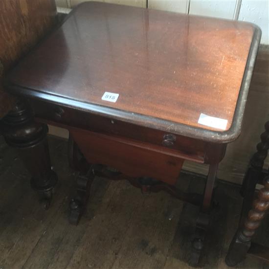 Victorian work table